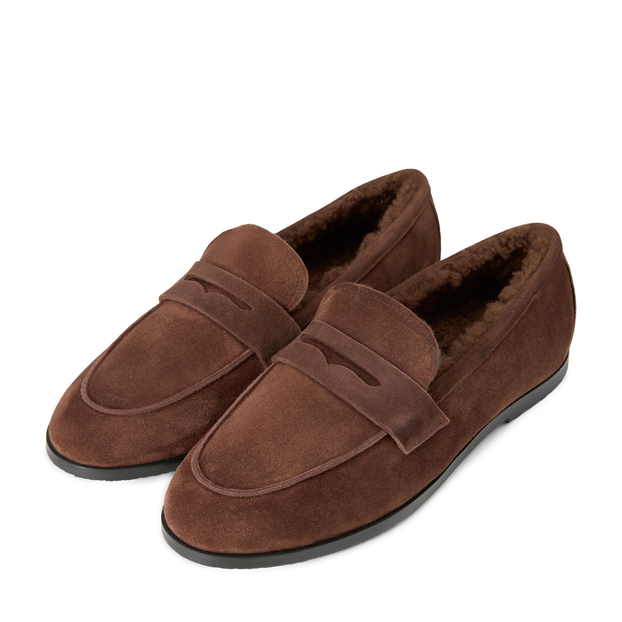 Farley Winter Chocolate Loafers by Age of Innocence