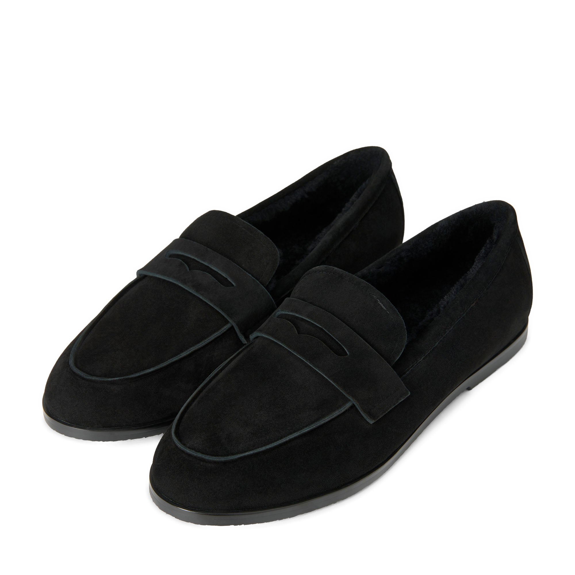 Farley Winter Black Loafers by Age of Innocence