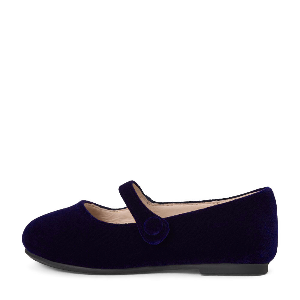 Elin Velvet Navy Shoes by Age of Innocence