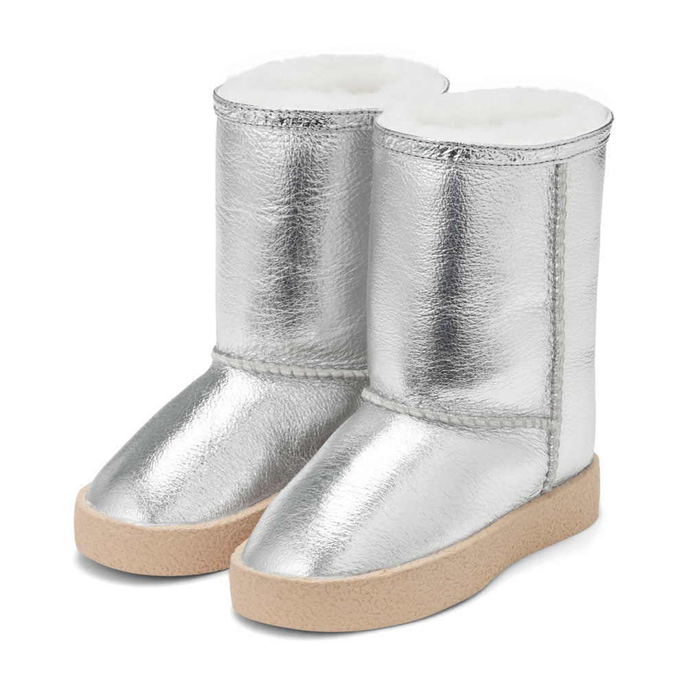 Mara High Silver Boots by Age of Innocence