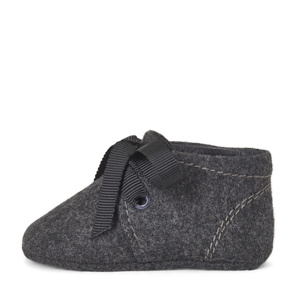 MiniMe Wool Dark Grey Pre Walkers by Age of Innocence