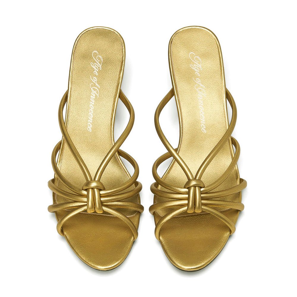 Adeline Gold Mules by Age of Innocence