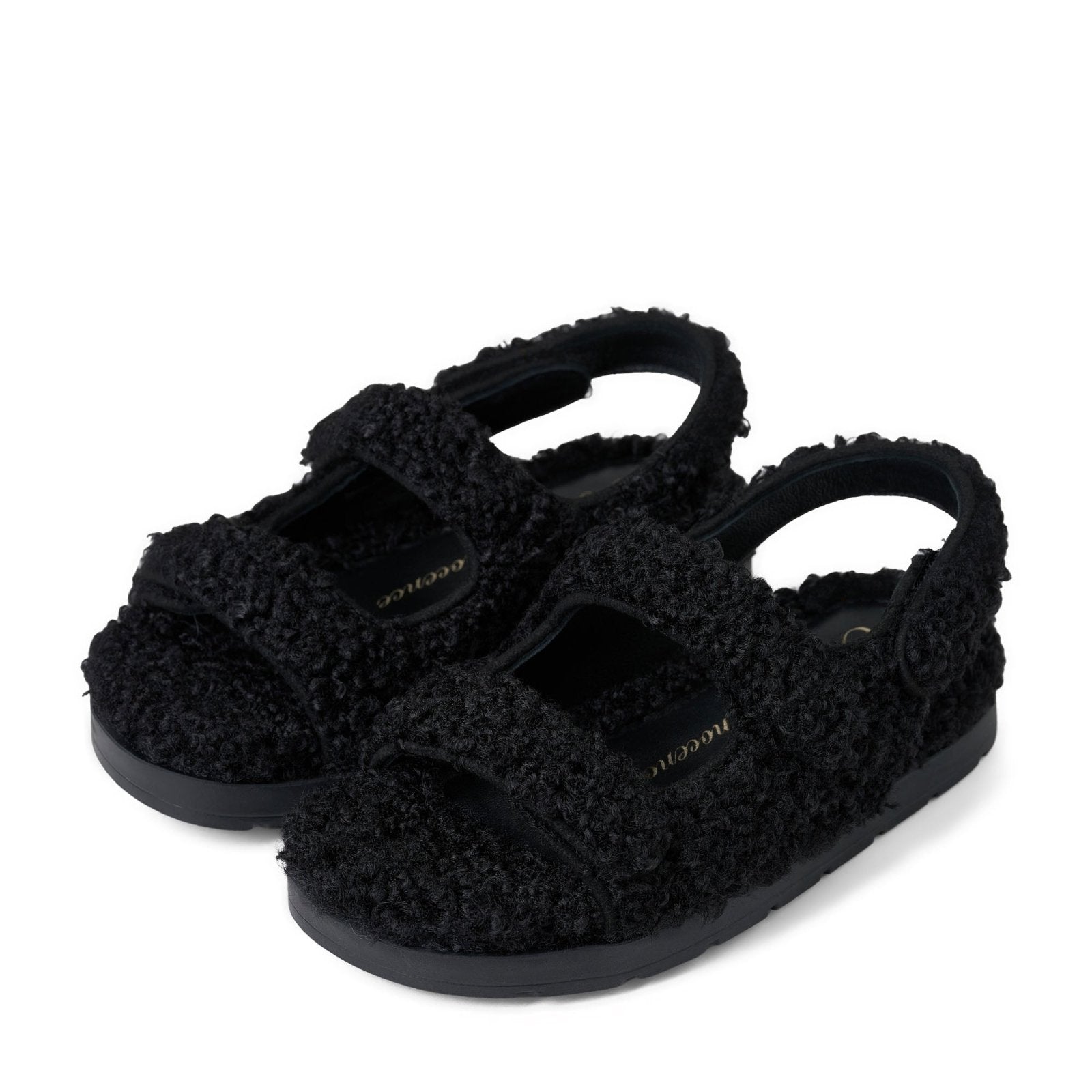 Affy Black Sandals by Age of Innocence