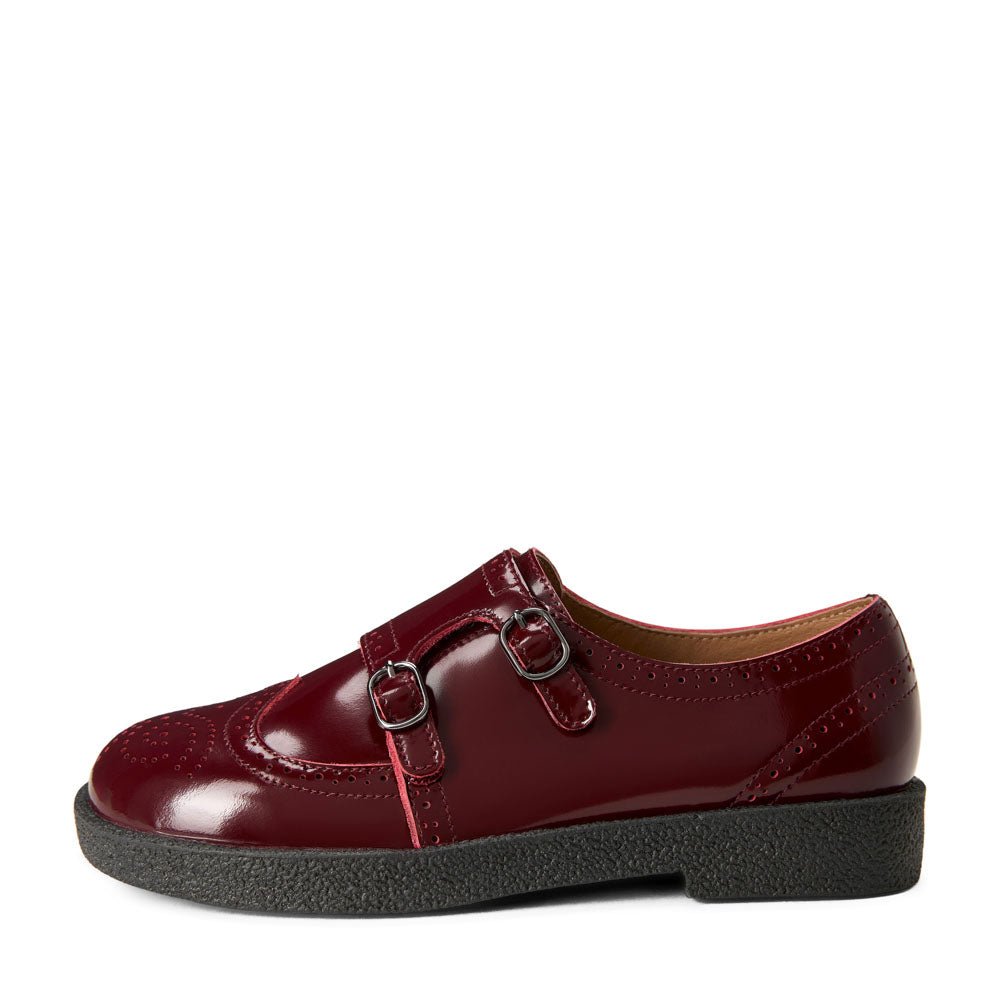 Alsa Burgundy Shoes by Age of Innocence