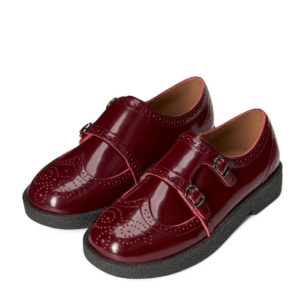 Alsa Burgundy Shoes by Age of Innocence