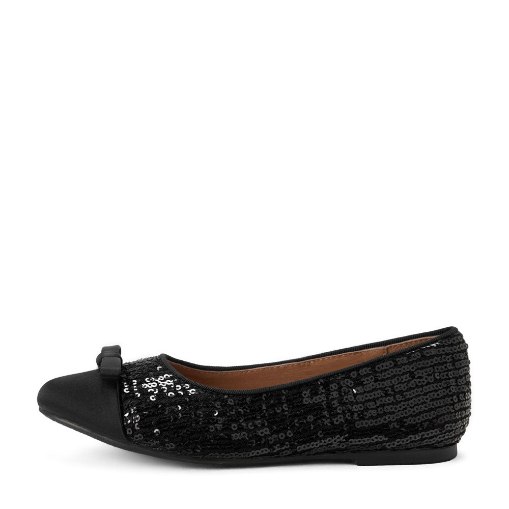 Angelina Black/Black Shoes by Age of Innocence