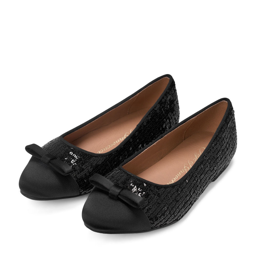 Angelina Black/Black Shoes by Age of Innocence