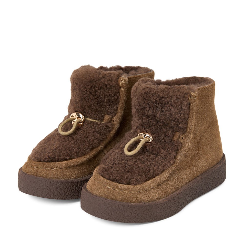 Aspen Brown/Brown Boots by Age of Innocence