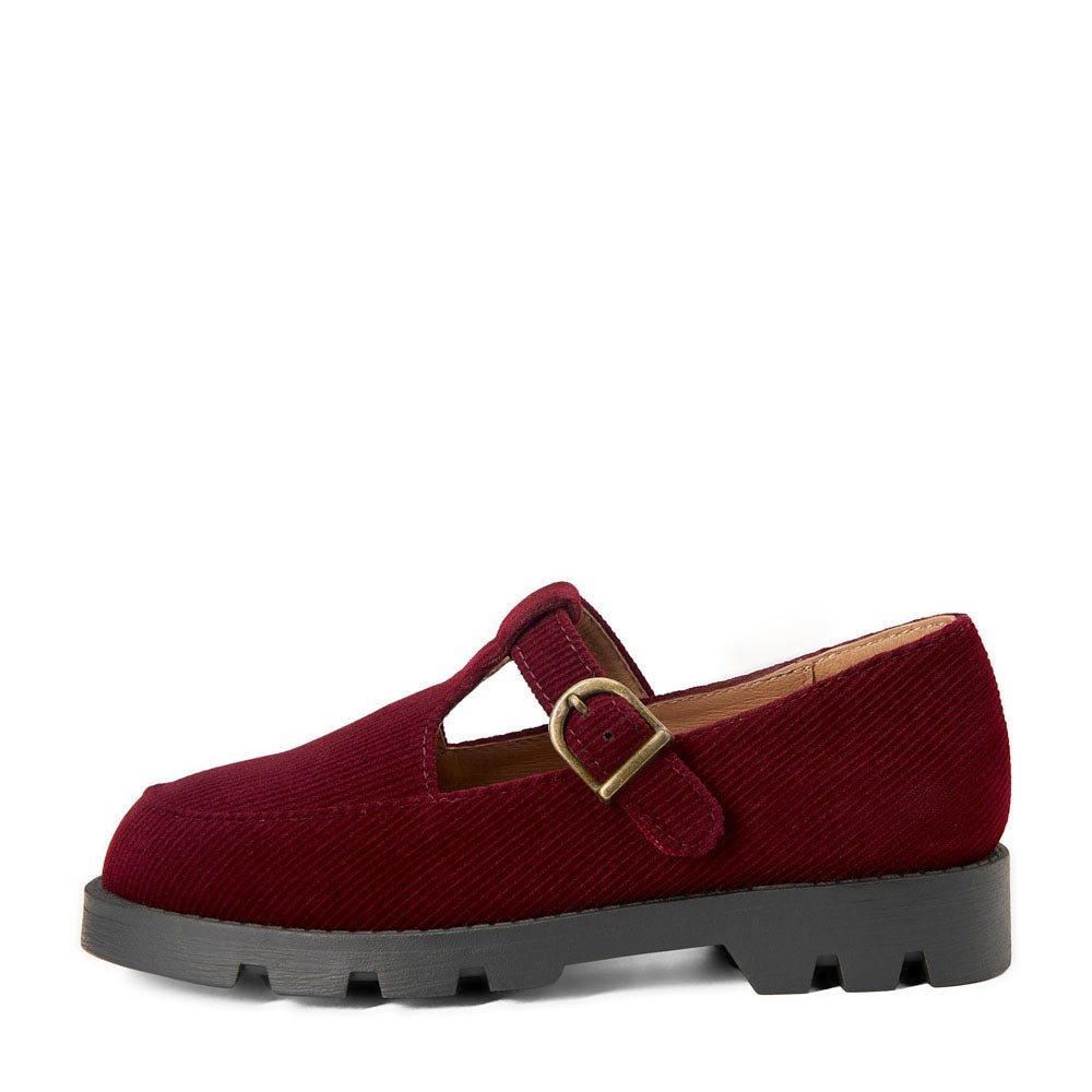 Berta Burgundy Shoes by Age of Innocence