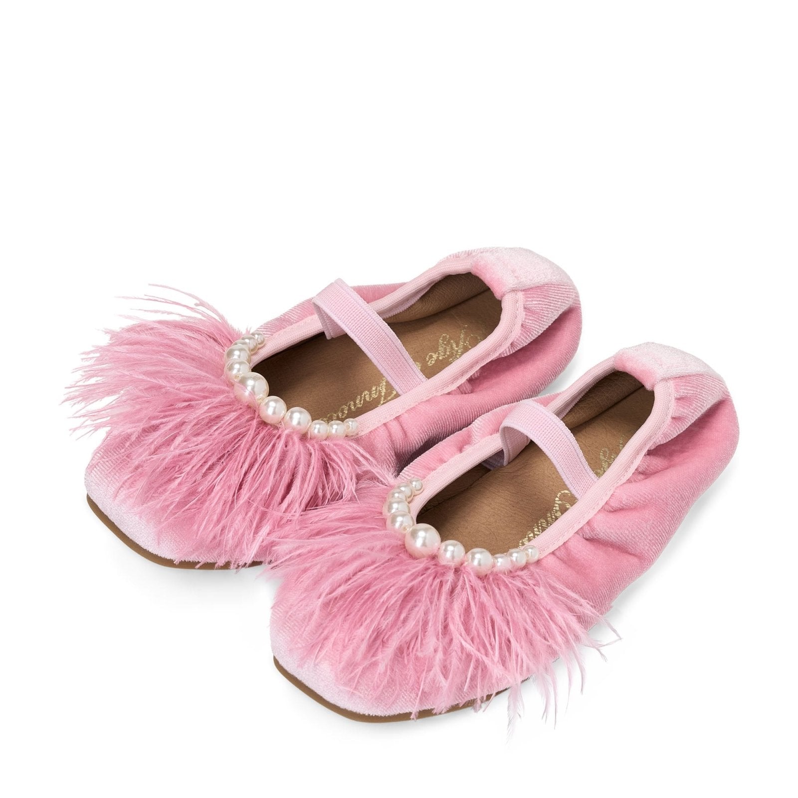 Blanche Pink Ballerinas by Age of Innocence