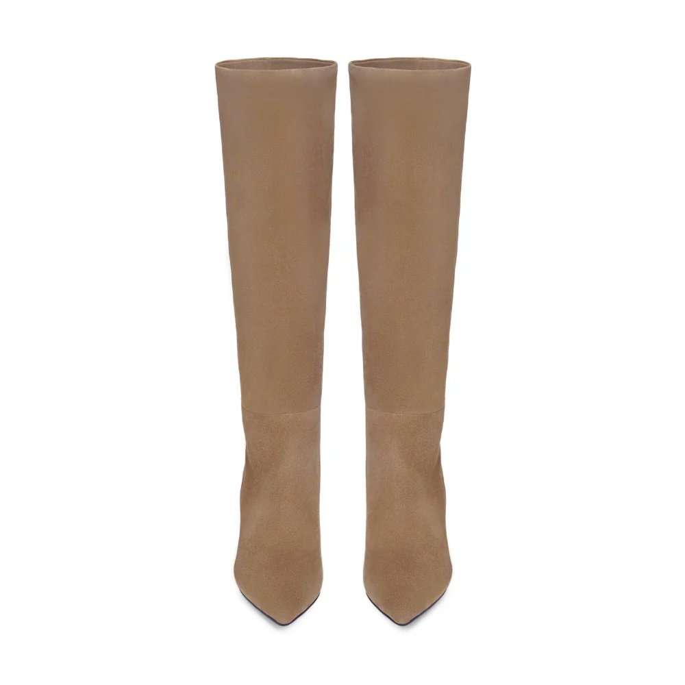 Brigitte Beige Boots by Age of Innocence