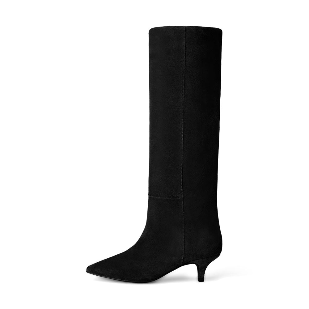 Brigitte Black Boots by Age of Innocence