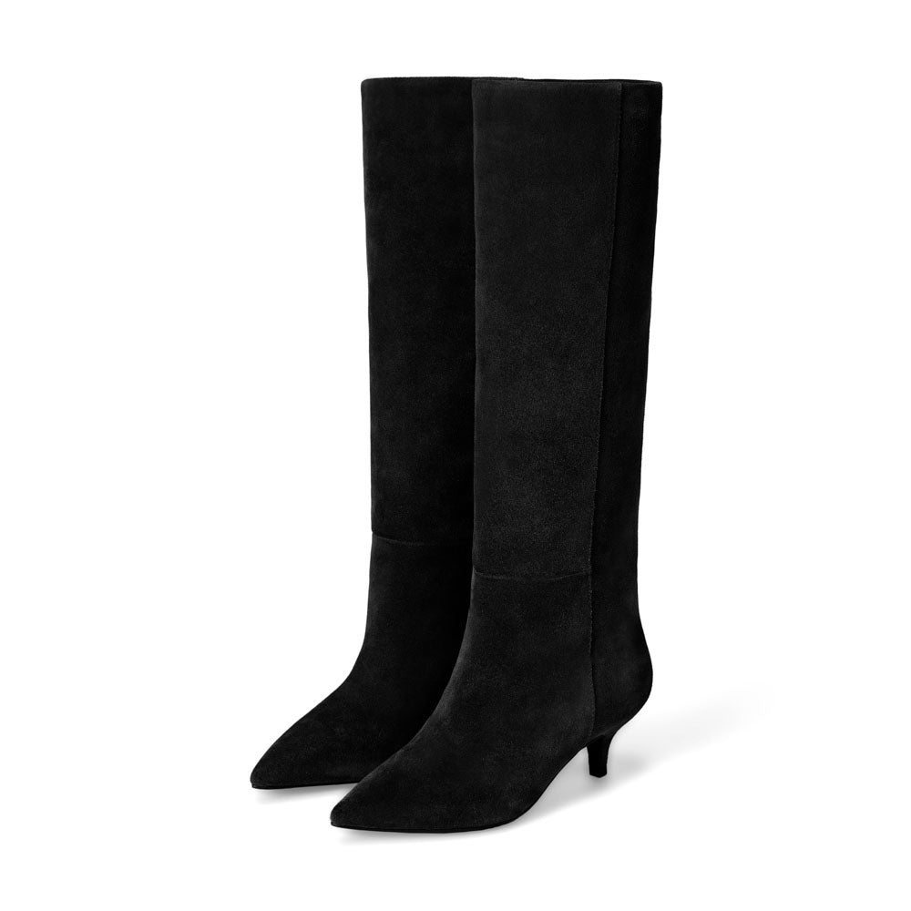 Brigitte Black Boots by Age of Innocence