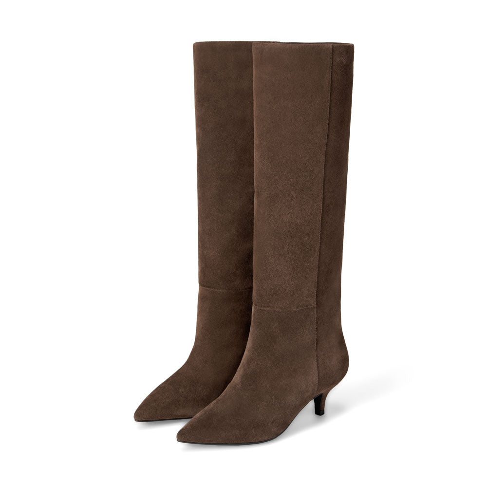 Brigitte Chocolate Boots by Age of Innocence