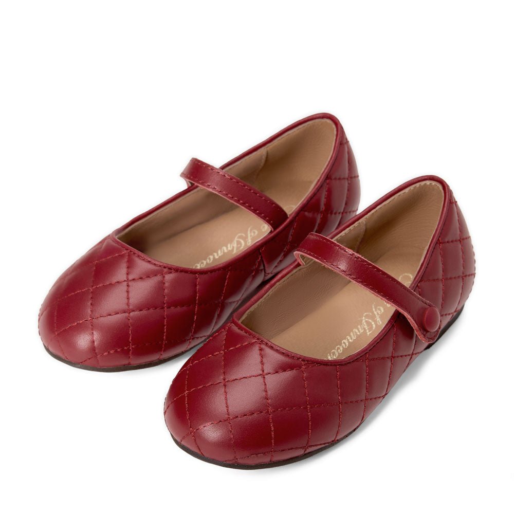 Coco Burgundy Shoes by Age of Innocence