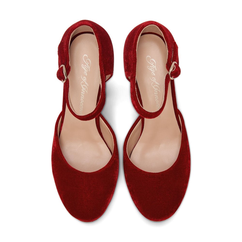 Edith Red Shoes by Age of Innocence