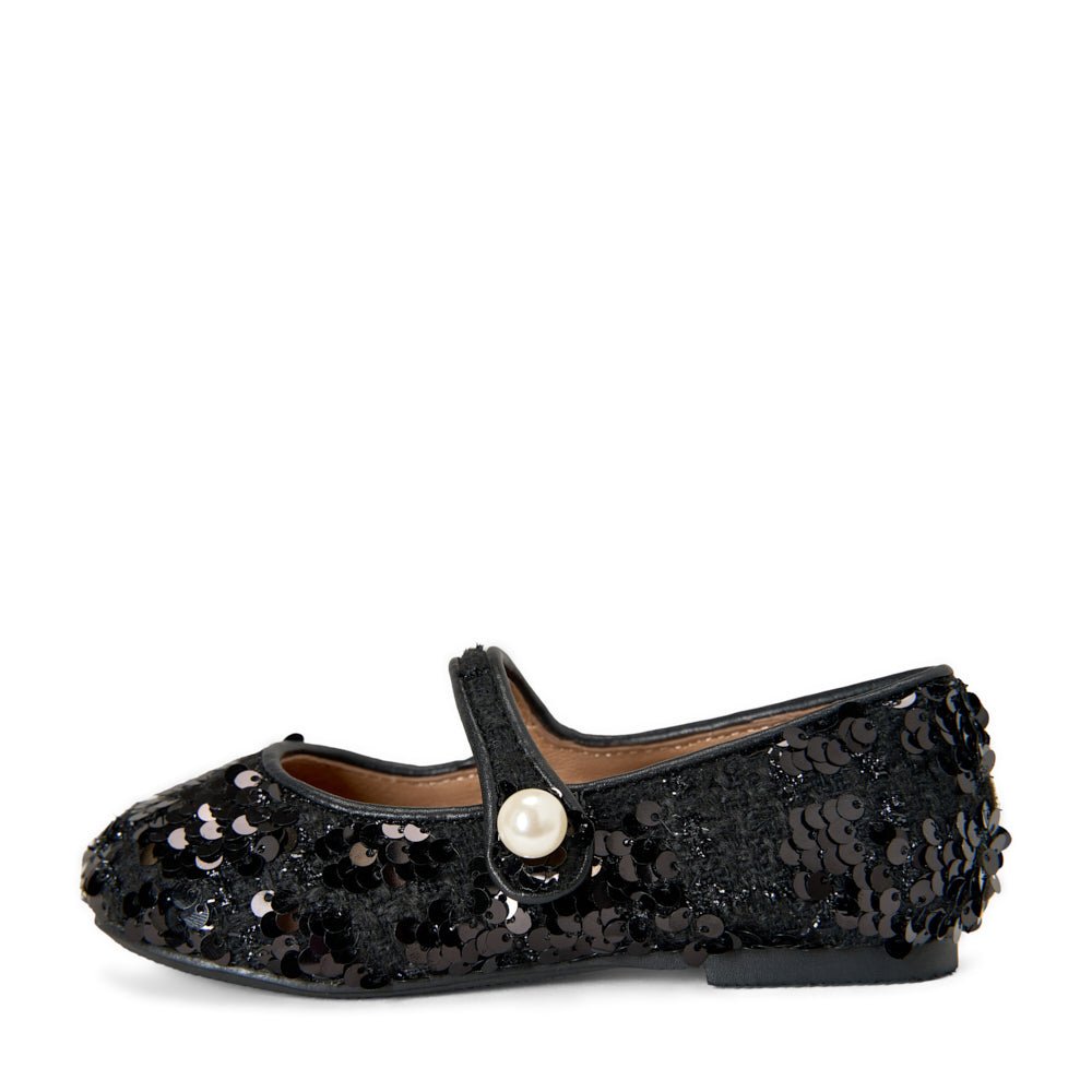 Elin Sequins 2.0 Black Shoes by Age of Innocence