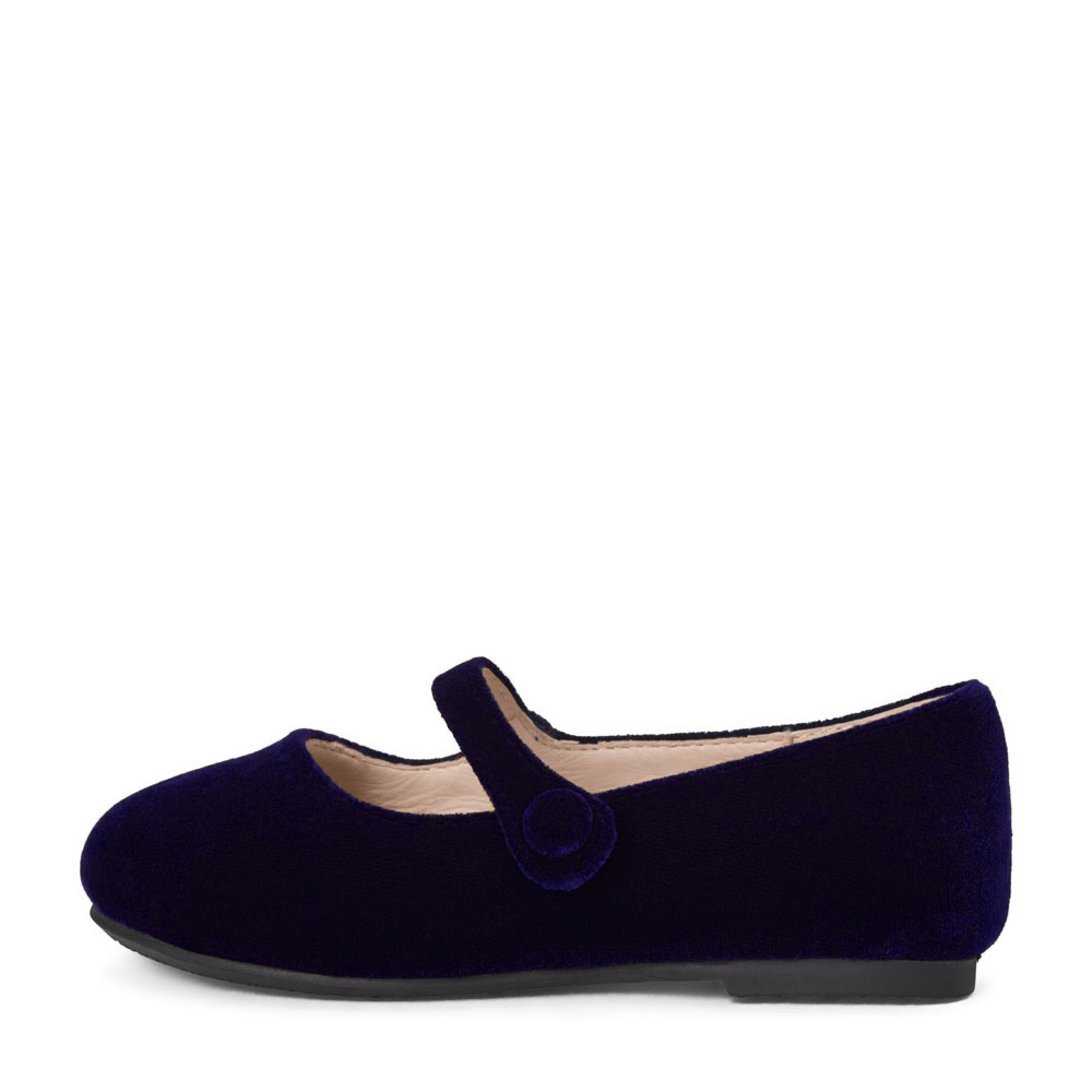 designer Elin Velvet Navy for girls by Age of Innocence