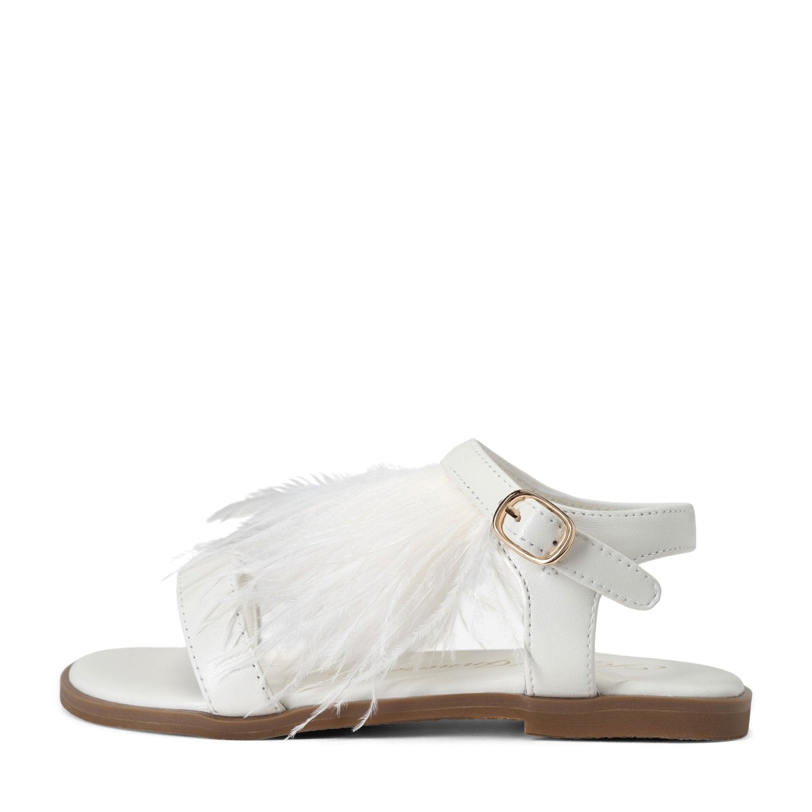 Elle White Sandals by Age of Innocence