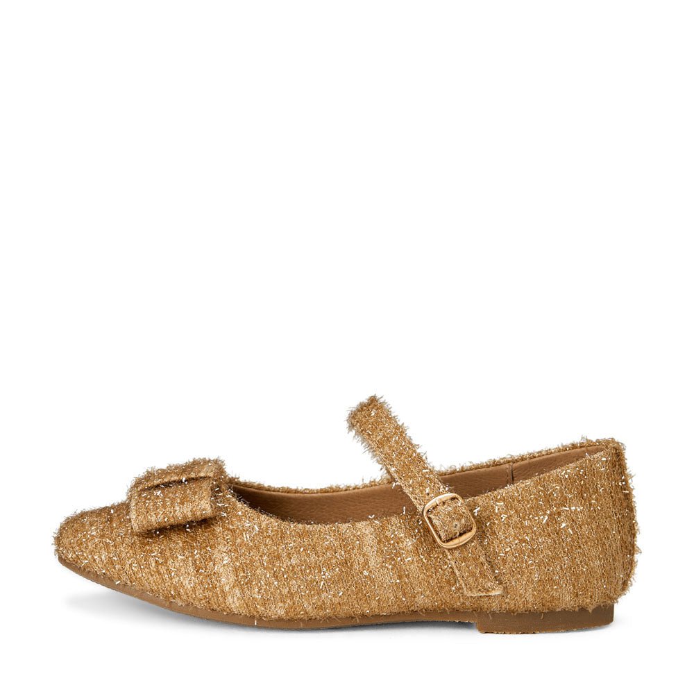 Ellen Lurex Gold Shoes by Age of Innocence