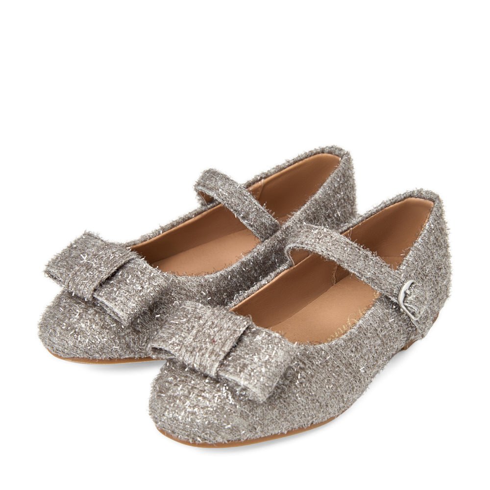 Ellen Lurex Grey Shoes by Age of Innocence