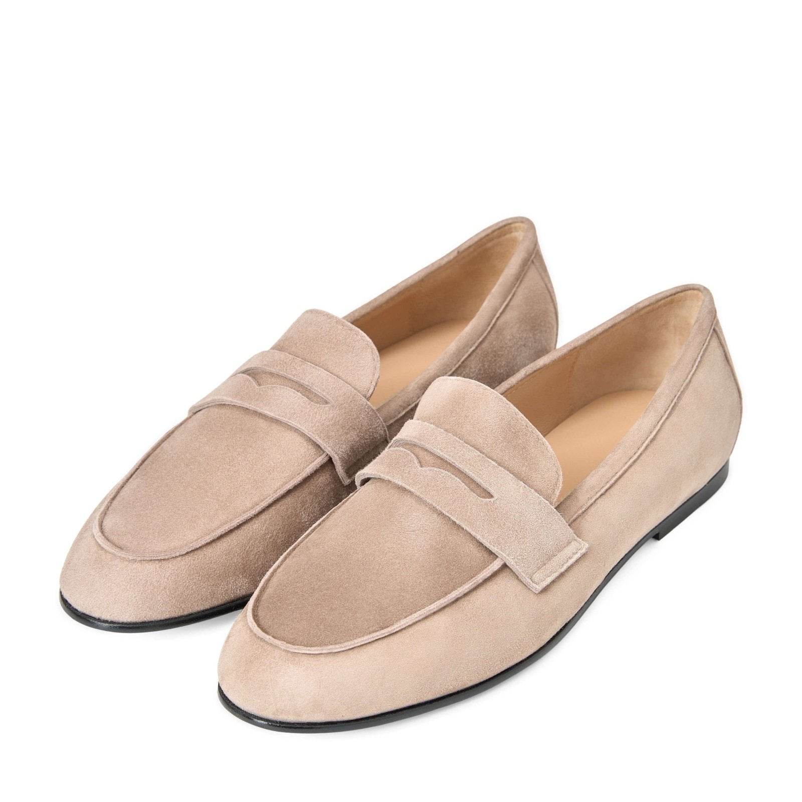 Farley Beige Loafers by Age of Innocence