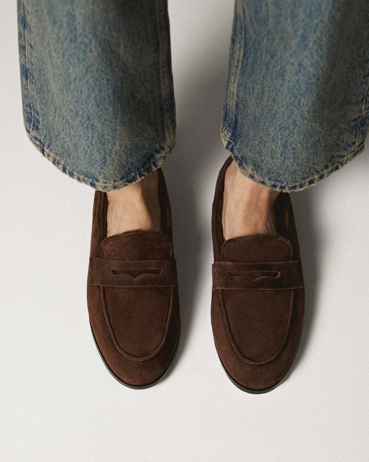 Farley Winter Chocolate Loafers by Age of Innocence