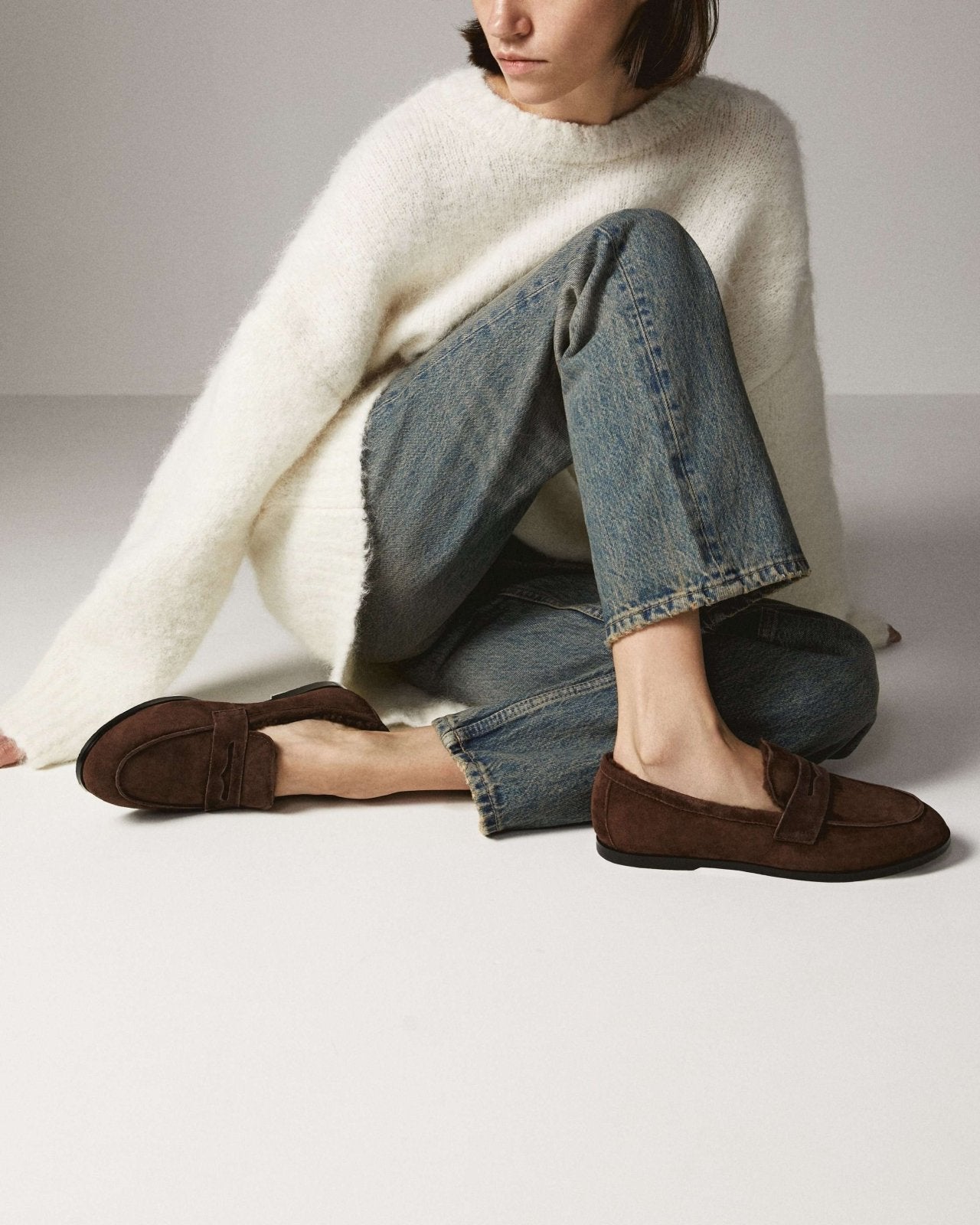 Farley Winter Chocolate Loafers by Age of Innocence