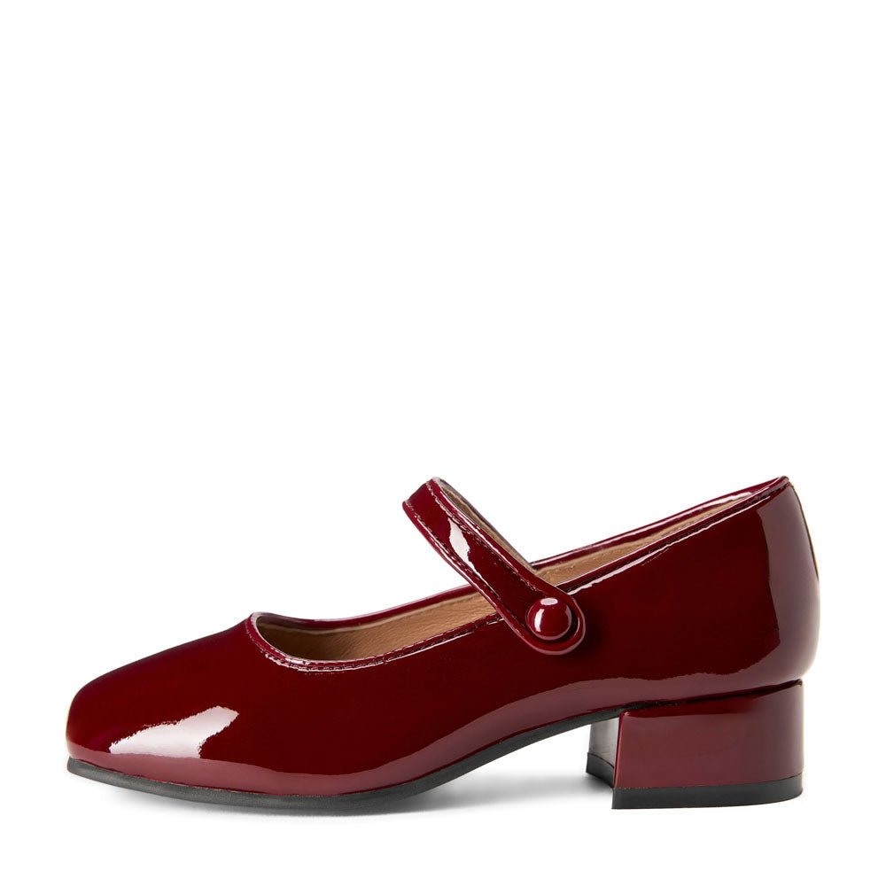 Holly Burgundy Shoes by Age of Innocence
