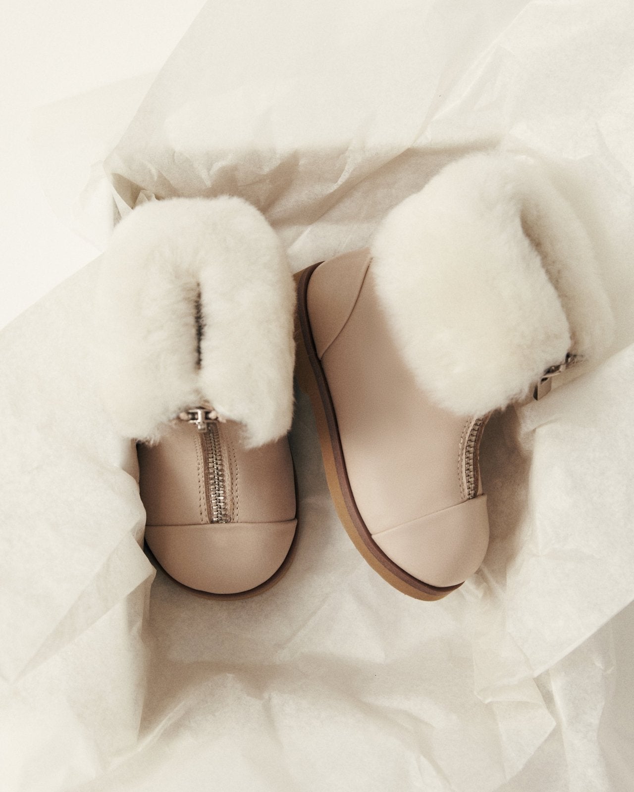 Ivy 3.0 Milk Boots by Age of Innocence