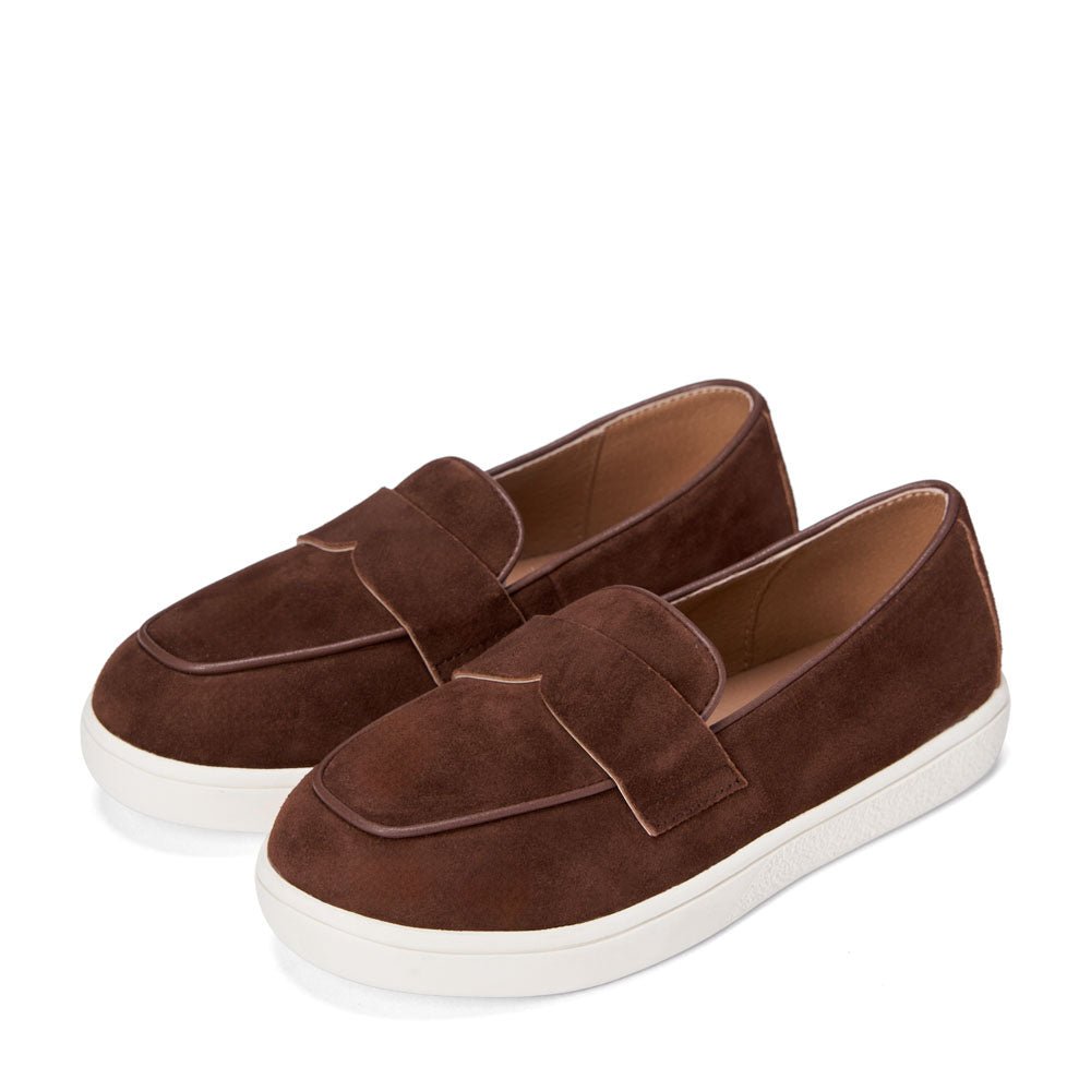 Kirk	Brown Loafers by Age of Innocence