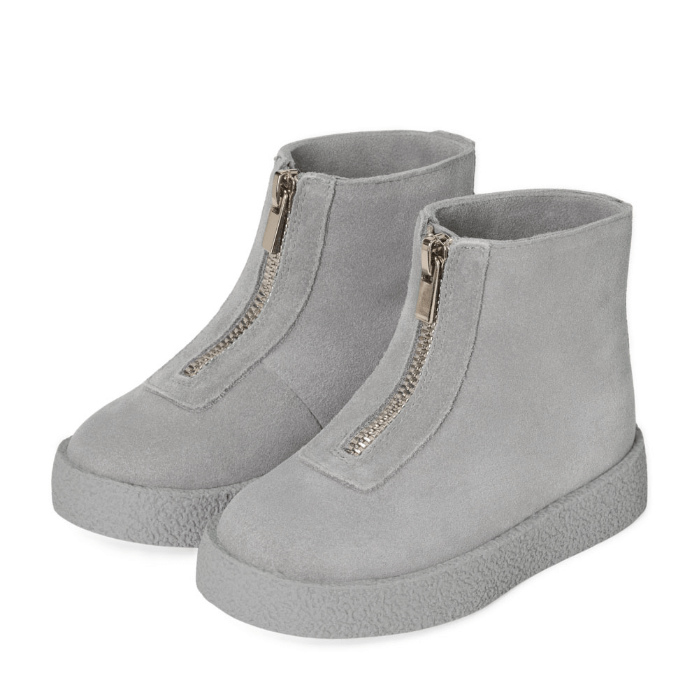 designer Leah Suede Grey for girls by Age of Innocence