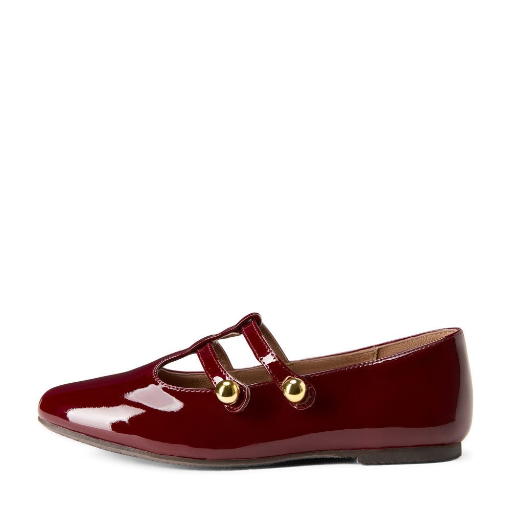 Lory Burgundy Shoes by Age of Innocence