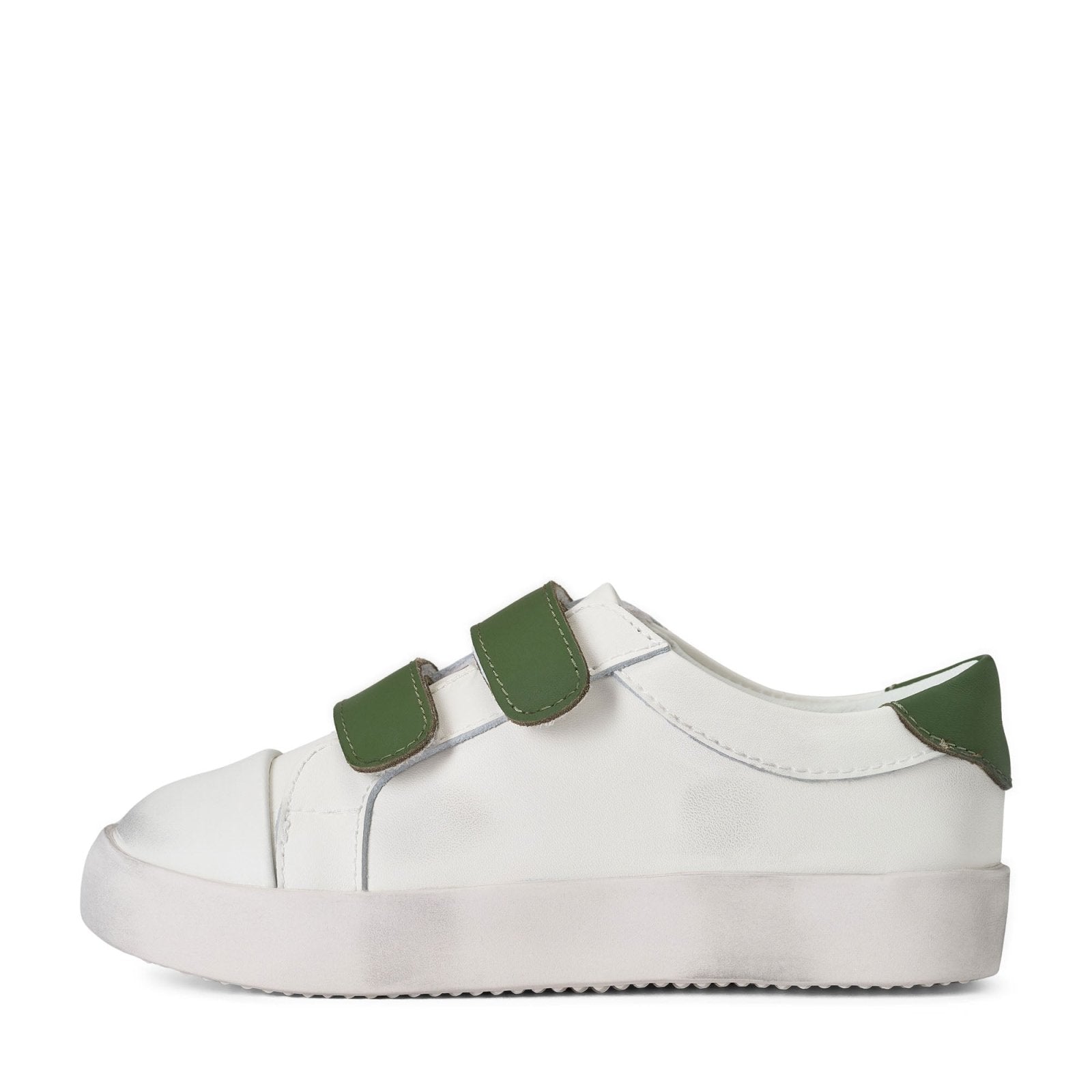 Maeve White/Khaki Sneakers by Age of Innocence