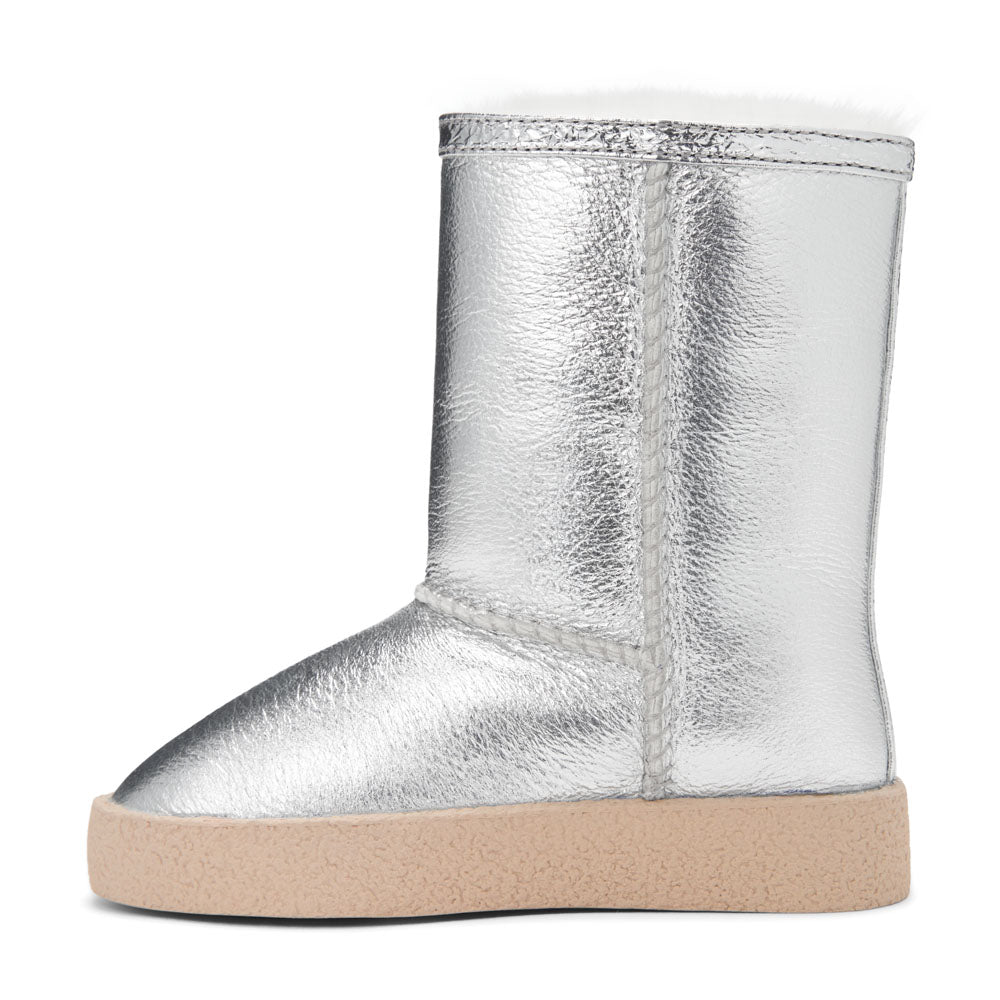 Mara High Silver Boots by Age of Innocence