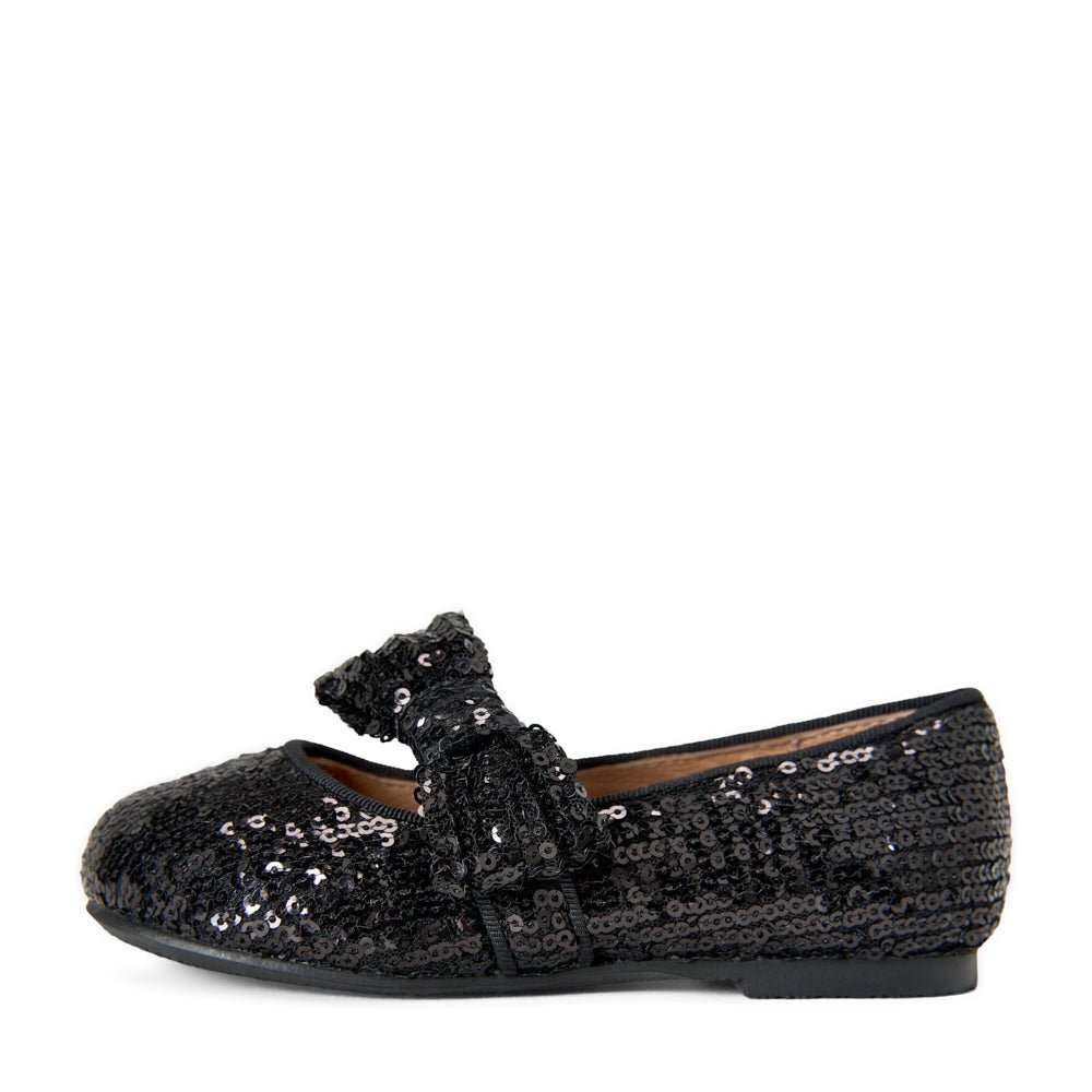 Mia Sequins 2.0 Black Shoes by Age of Innocence