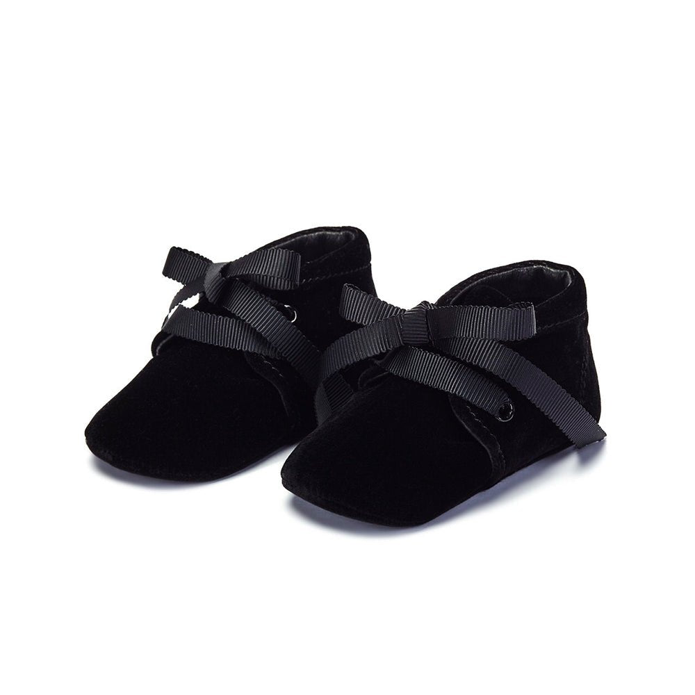 MiniMe Black Pre Walkers by Age of Innocence