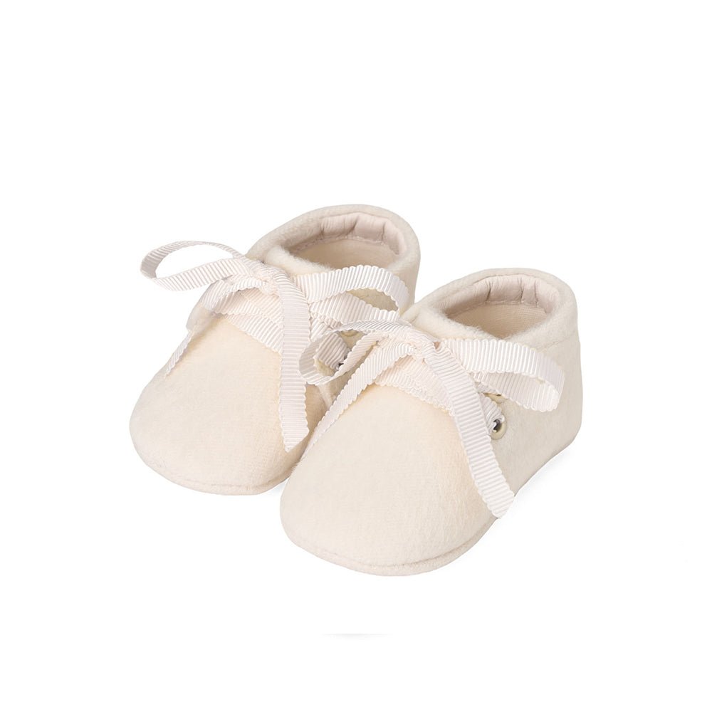 MiniMe Wool White Pre Walkers by Age of Innocence