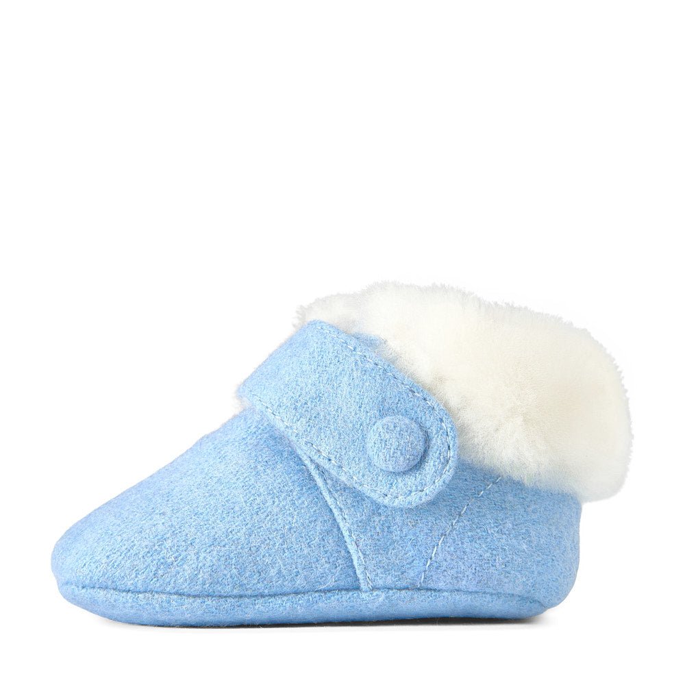 MiniMuni Wool Blue Pre Walkers by Age of Innocence