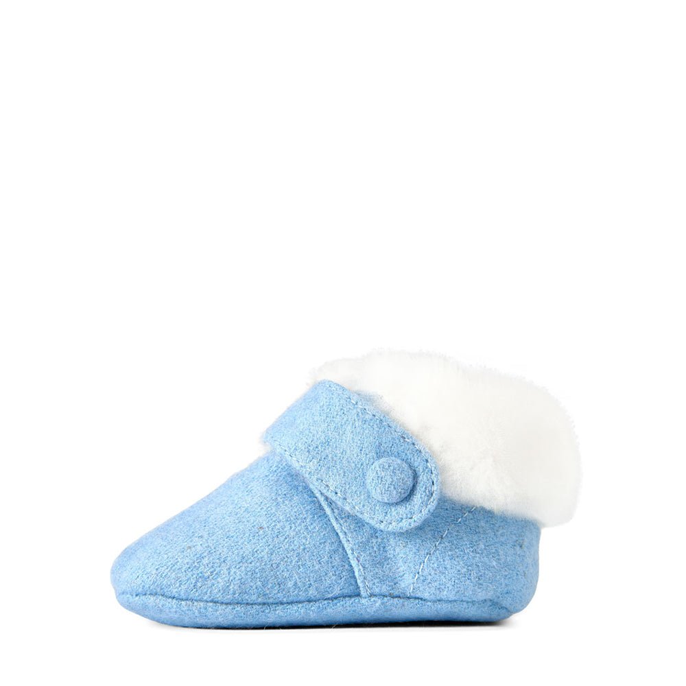 MiniMuni Wool Blue Pre Walkers by Age of Innocence