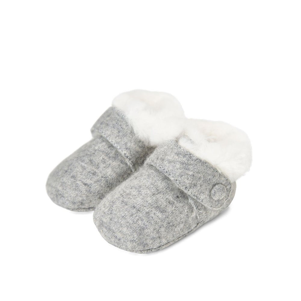 MiniMuni Wool Grey Pre Walkers by Age of Innocence