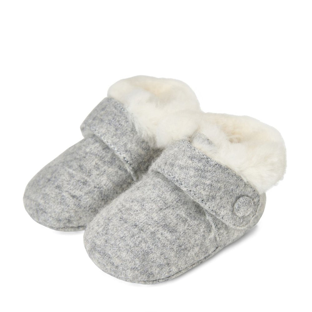 MiniMuni Wool Grey Pre Walkers by Age of Innocence