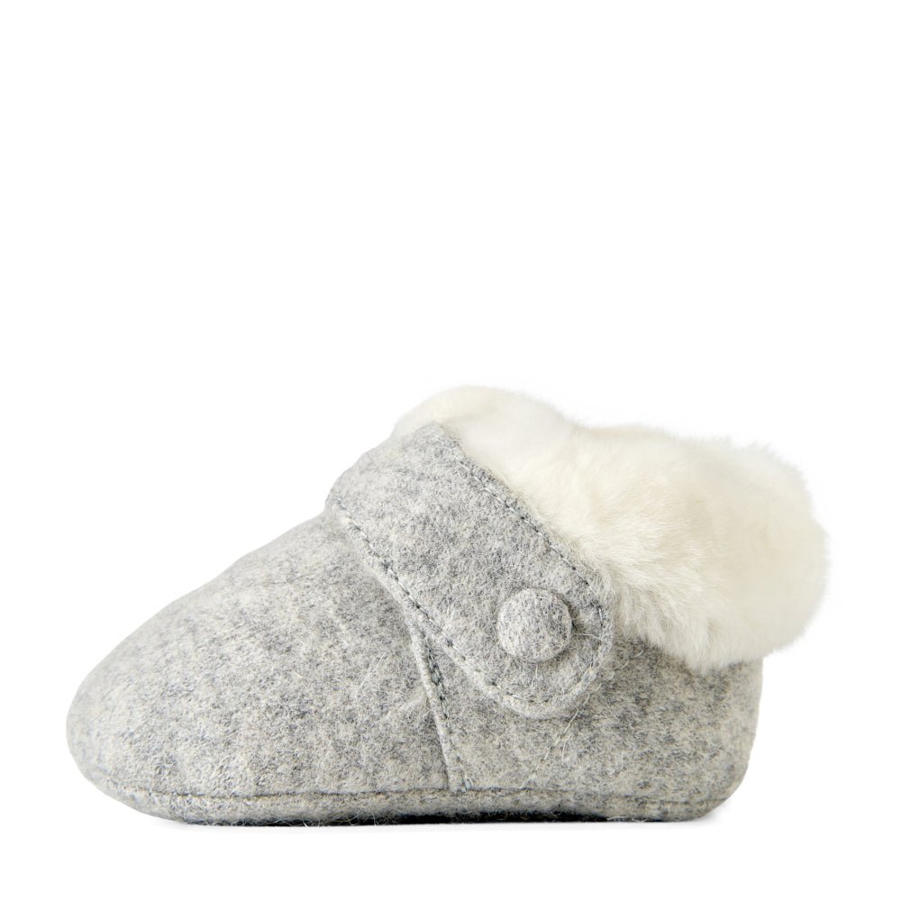 MiniMuni Wool Grey Pre Walkers by Age of Innocence