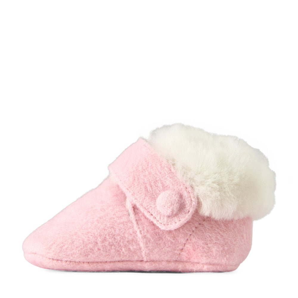 MiniMuni Wool Pink Pre Walkers by Age of Innocence