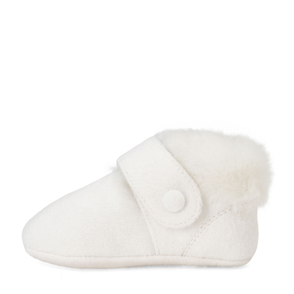 MiniMuni Wool White Pre Walkers by Age of Innocence