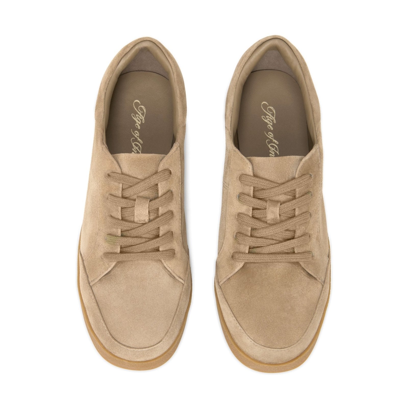 Nara Beige Sneakers by Age of Innocence