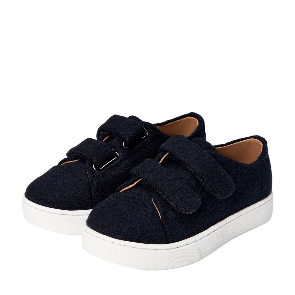 Robby 2.0 Wool Navy Sneakers by Age of Innocence