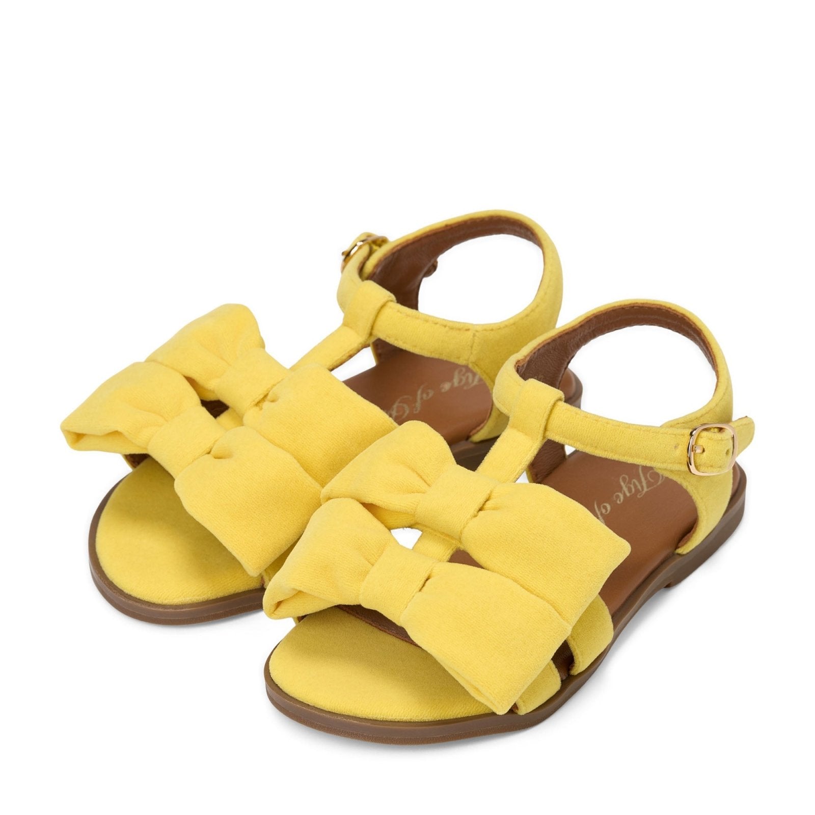 Rumi Yellow Sandals by Age of Innocence