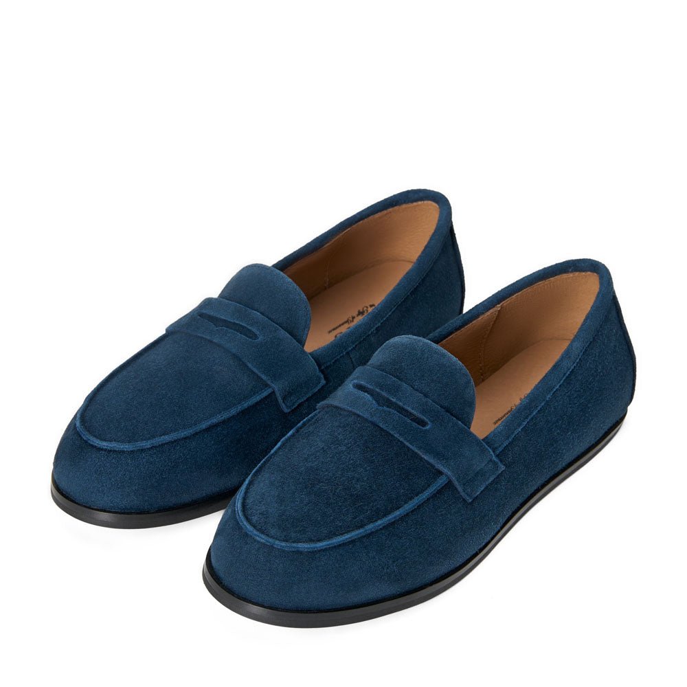 Ryan Dark Navy Loafers by Age of Innocence