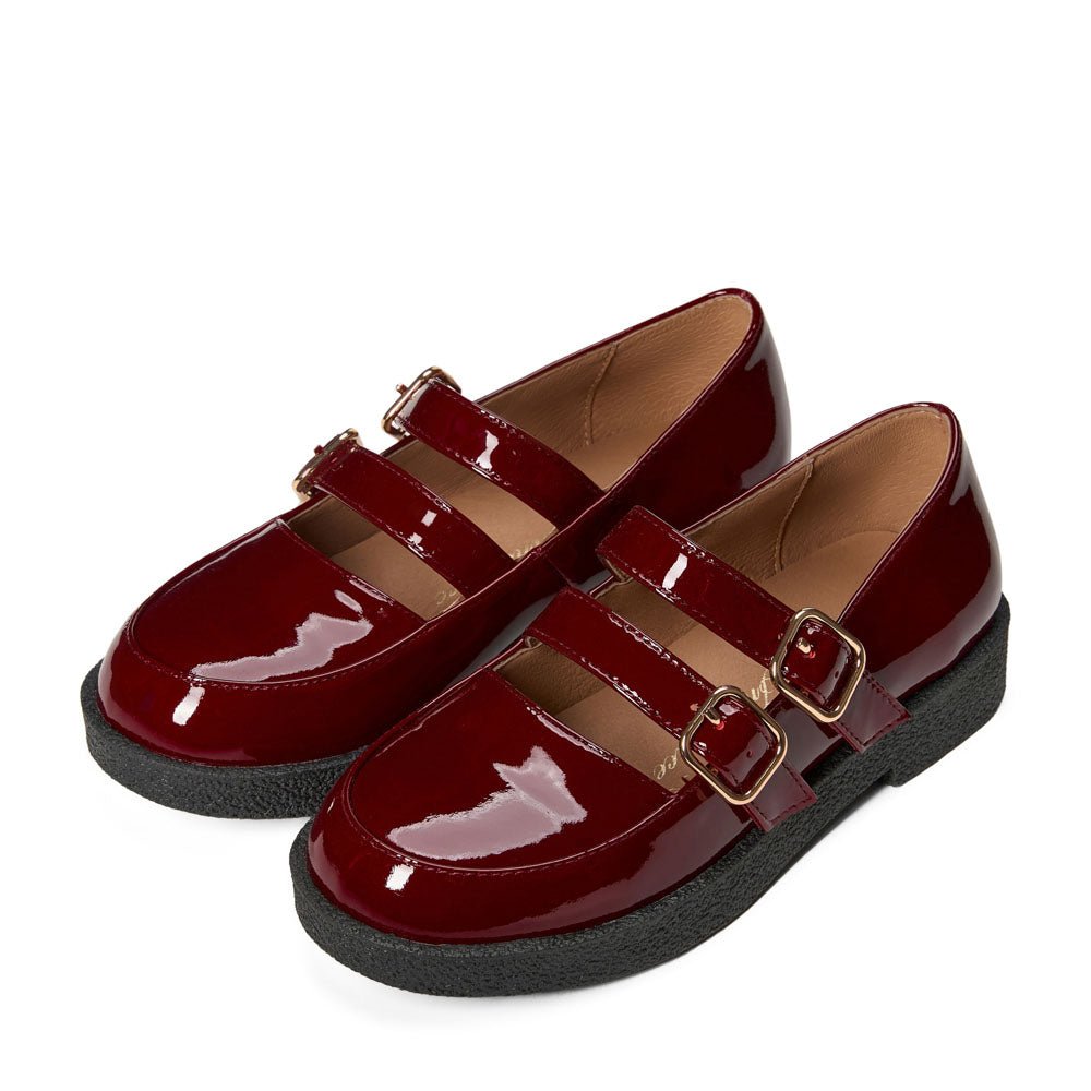 Sloane Burgundy Shoes by Age of Innocence